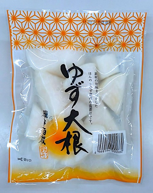 ツルガタ　ゆず大根130ｇ（平袋）