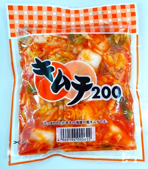 ツルガタ　キムチ200（平袋）