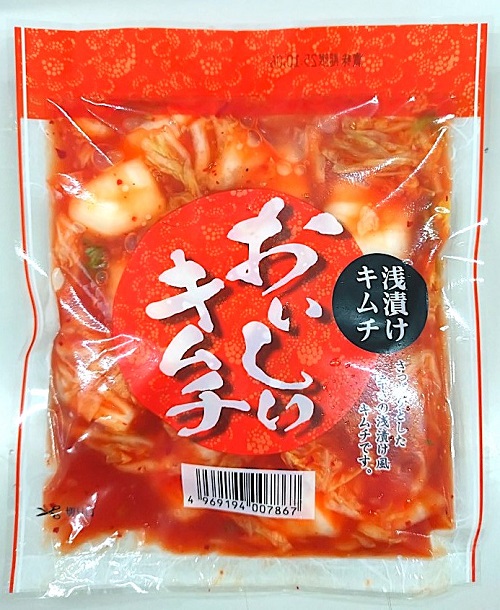 ツルガタ　おいしいキムチ200ｇ（平袋）